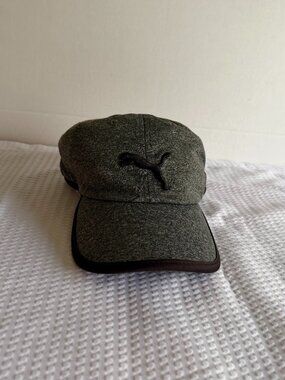 Puma Gray/Black ‘Everest Icon’Adjustable Baseball Hat